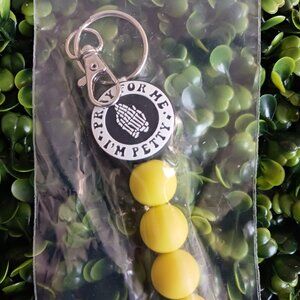 Hand Beaded Silicone Keychains(NEW)